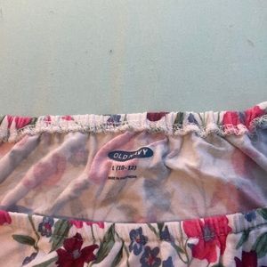 Floral old navy girl L 10-12